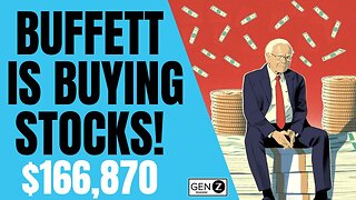 Top Stocks Warren Buffett is BUYING Now! Buffett's NEW Major Stock BUY!