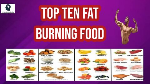 Top Ten 10 Fat Burning Food