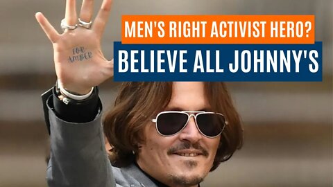 Men's Rights Hero, Johnny Depp. Still a POS.