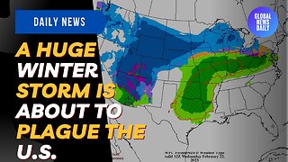 A Huge Winter Storm Is About To Plague The U.S. As Some Areas See Record Highs