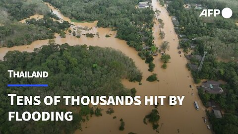 Tens of thousands hit by southern Thailand flooding