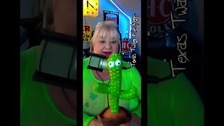 Funny Talking Cactus Dances Too #shorts #podcastclips