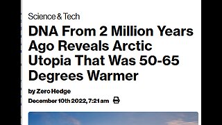 INFOWARS REMINDS US POLES HAVE BEEN TROPICAL BEFORE - PROBLEM IS THE TRANSITION UNSTABLE CLIMATE