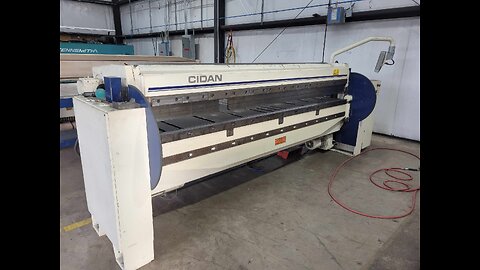 2008 Cidan PF1014K CNC Power Folder