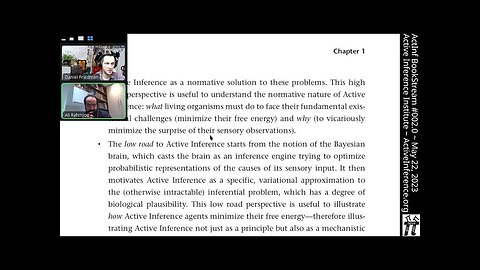 Active Inference BookStream #002.0 ~ Parr, Pezzulo, Friston ~ Chapters 1, 2, 3, 6