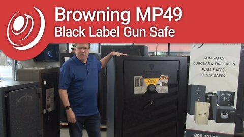 Browning MP49 Black Label Mark V Gun Safe Blackout with Dye the Safe Guy