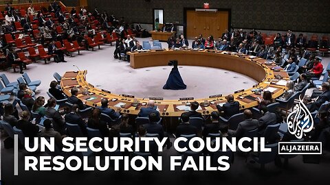 Another UN security resolution fails_ China and Russia veto US draft on Gaza
