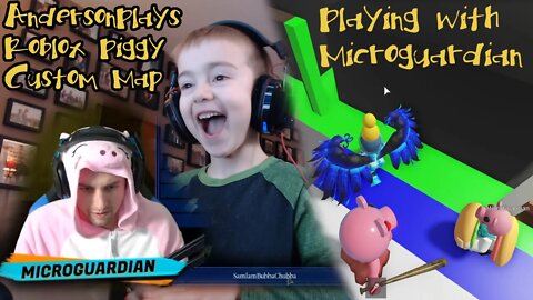 Microguardian Roblox Piggy Book 2 Chapter 3 Live Stream - Playing AndersonPlays Piggy Custom Map