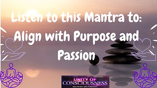 Start Your Week with: "Aligning with Purpose and Passion: A Powerful Affirmation" #PurposeAlignment