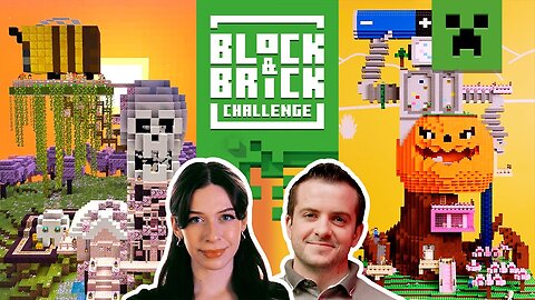 LEGO x Minecraft | The Block & Brick Challenge with Hannahxxrose!