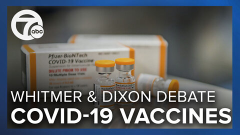 Tudor Dixon, Gretchen Whitmer debate COVID-19 vaccines