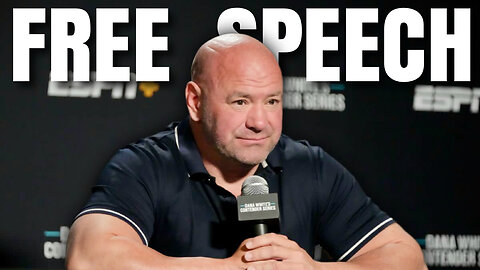 Dana White Stands Up for Free Speech - Bubba the Love Sponge® Show | 1/23/24