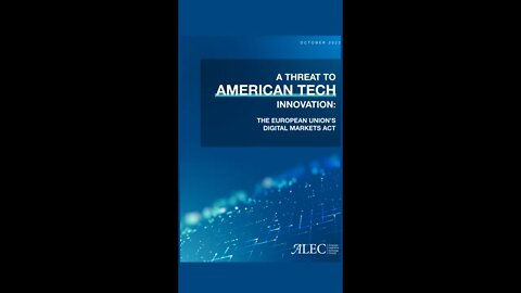 ALEC Report on New European Threat to American Tech Innovation