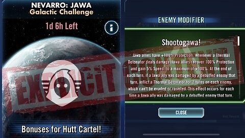A Star Wars Galaxy of Heroes Rage Story: Galactic Challenges Edition | Warning: Explicit Content