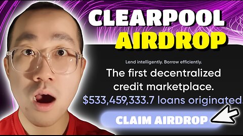 How I make $3,000 from Clearpool Finance Airdrop (Unique Trick)
