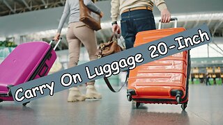 KYME Carry On Luggage 20", Lightweight, TSA Lock with Cup Holder, Full Review