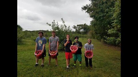 Apple Picking With Friends in NJ
