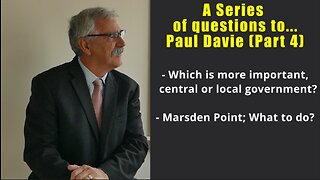 Rock The Vote NZ candidate for Auckland Central, Paul Davie, responds....(Part 4)