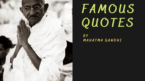 How to think like Mahatma Gandhi (TellMeHow)