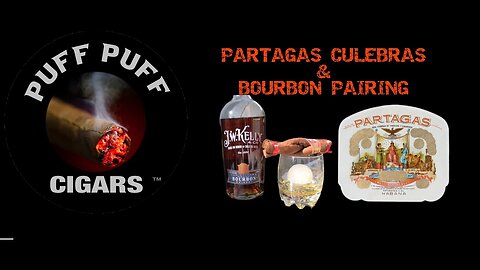 Partagas Culebras review with BBQ and Bourbon