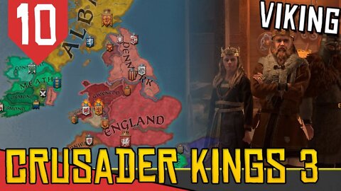 Invasão VIKING no NORTE DA INGLATERRA - Crusader Kings 3 The Northmen #10 [Gameplay Português PT-BR]