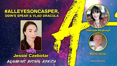 Connecting with Jessie Czebotar (116) - #AllEyesOnCasper, Odin's Spear & Vlad Dracula (December 2023)