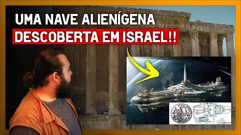 UMA NAVE ALIENÍGENA DESCOBERTA PRÓXIMO DE ISRAEL!! (Alienígena, Anunnaki, Ufo, OVNIs)