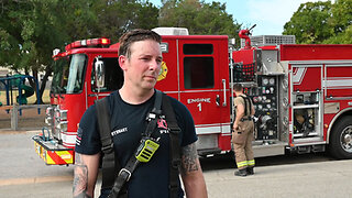 Fire Lieutenant Fontaine, with Fort Cavazos Fire Department,