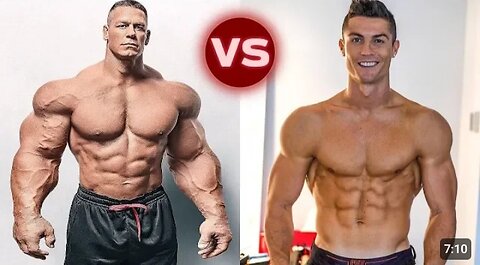 Ronaldo vs Jhon Cena transformation?