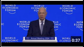 Klaus Schwab: World Economic Forum just appointed himself as the earth's "trustee of the future".