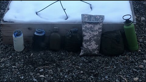 Canteen Freeze Test and cold weather equipment changes