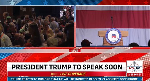 Donald J. Trump Speaks LIVE In Georgia [2:30PM EST]