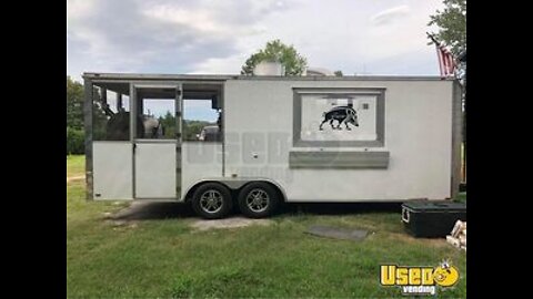2020 8' x 17' Barbecue Food Trailer | Mobile Food Unit for Sale in South Carolina