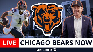 Chicago Bears Now LIVE: Bears Rumors, News, NFL Draft, Justin Fields, Matt Eberflus, Q&A