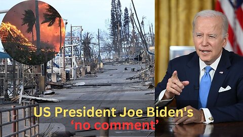"Netizens Express Discontent as President Biden Offers 'No Comment' on Maui Tragedy During Holiday"