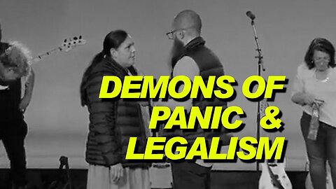 Demons Of Panic Inside Latina Pastor!