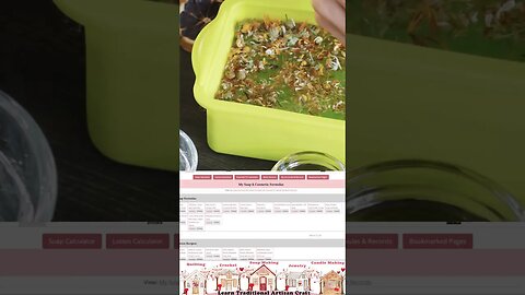 A Soap Craft Calculator #artisansoap #soapcalculator #howtomakesoap