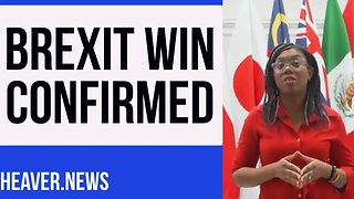 UK CONFIRMS Massive Brexit Win