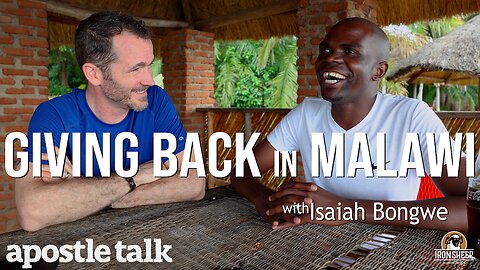 God's provision, and how one man is giving back. An Apostle Talk Interview with Isaiah Bongwe.