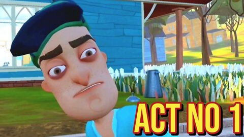 Hello Neighbor |Horror gameplay trailer Act 1