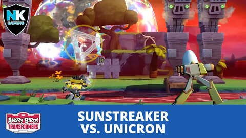 Angry Birds Transformers - Sunstreaker vs. Unicron