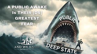 AND WE KNOW: A PUBLIC AWAKE IS THEIR [DS] GREATEST FEAR! TRUMP SAYS ... "IT'S TIME!!!"