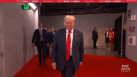 TRUMP ARRIVES AT RNC 2024 "GOD BLESS THE USA!!!" 🇺🇲🇧🇷