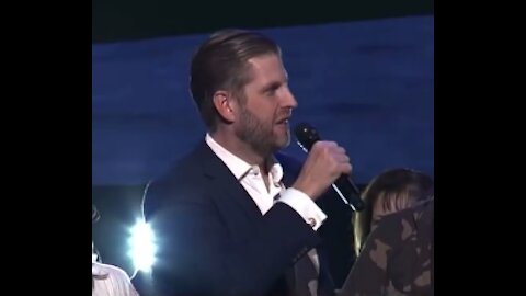 Eric Trump: “Help is on the way and I promise we will never ever let you down"