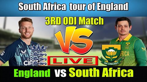 England vs South Africa odi Live , 3RD ODI Live ,ENG vs SA ODI LIVE , South Africa vs England score