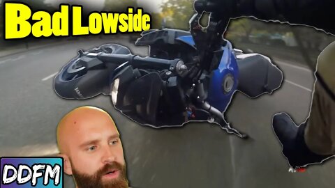This Is How You Break A Hip (Motorcycle Lowside)