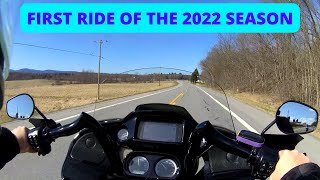 FIRST RIDE OF THE 2022 SEASON