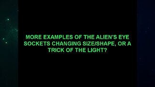 Bonus Feature 2 (The "Alien Interview" Video Analysis 2013/2014/2015)