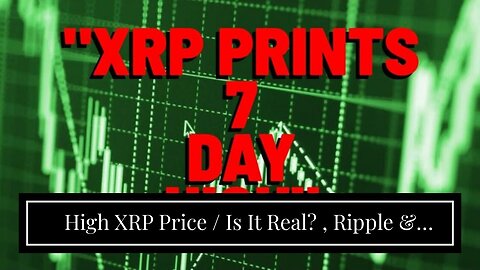 High XRP Price / Is It Real? , Ripple & Bitcoin Option 1 or 2