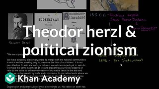 The Birth of Political Zionism and Modern Day Israel. Zionism Creator Theodore Herzl